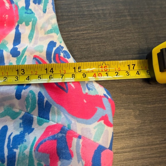 Lilly Pulitzer Pink and Blue Mini Dress - Picture 7 of 8